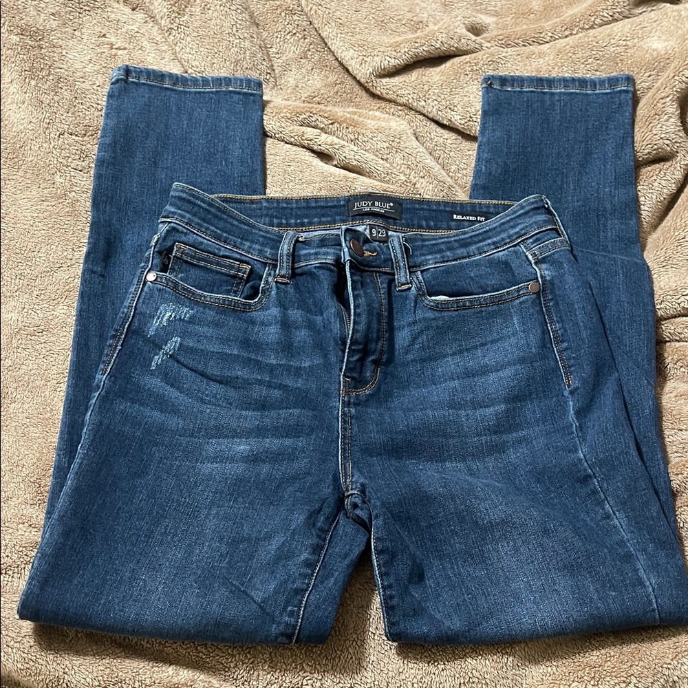 Woman’s Blue Denim Jeans